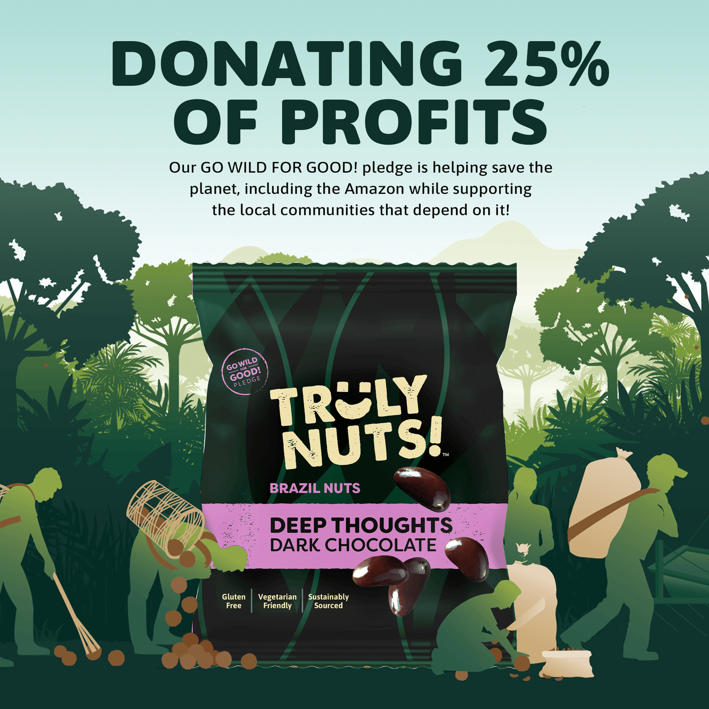 BRAZIL NUTS - Dark Chocolate