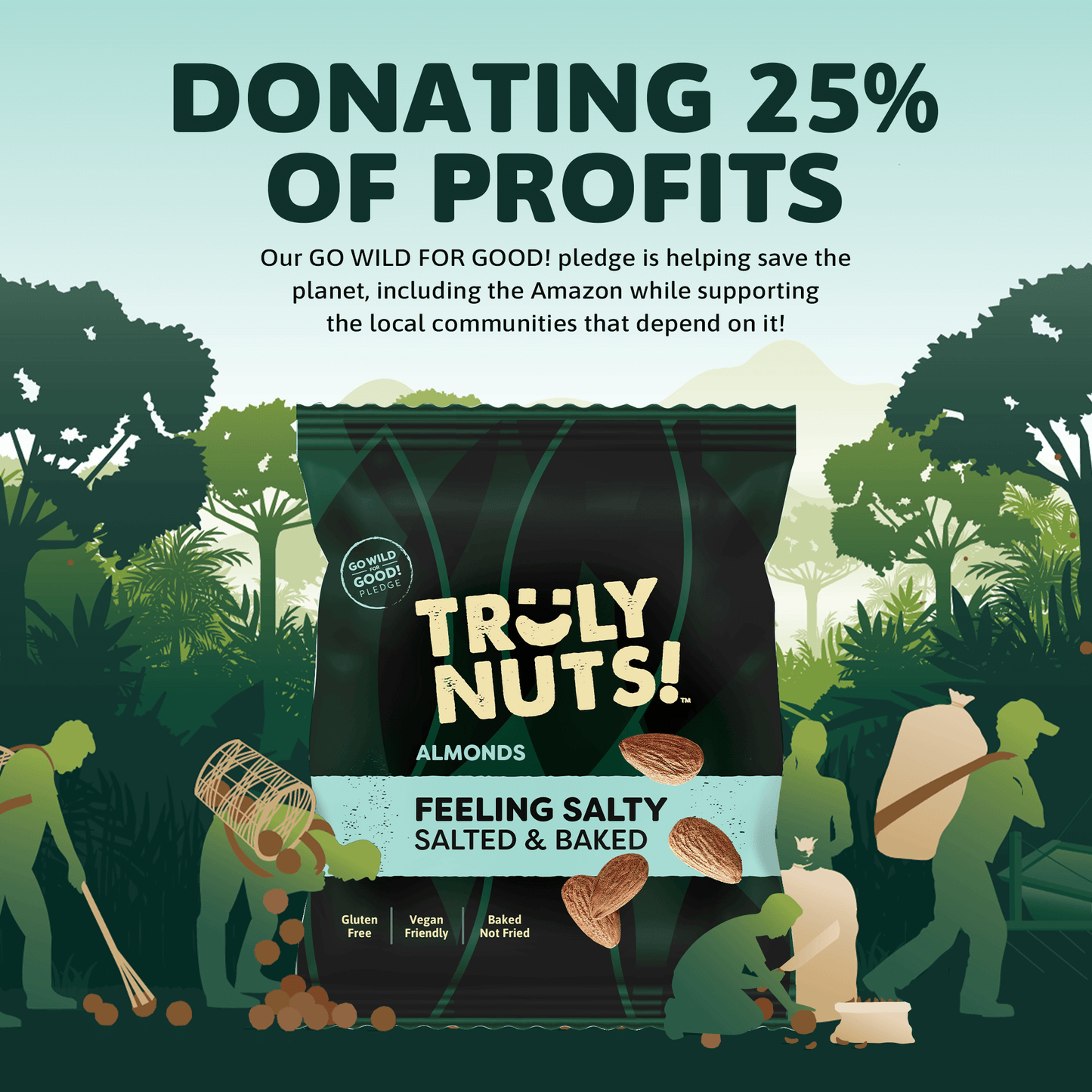 ALMONDS - Salted & Baked