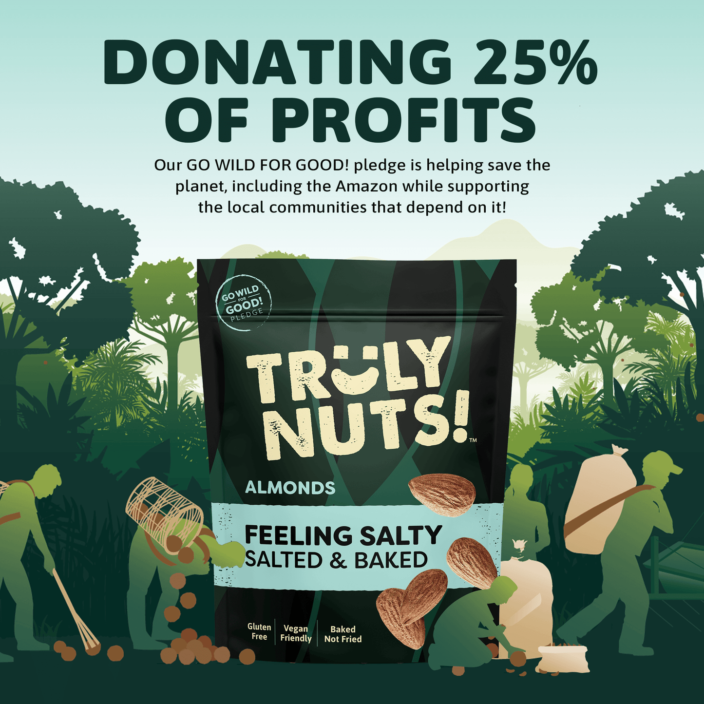 ALMONDS - Salted & Baked