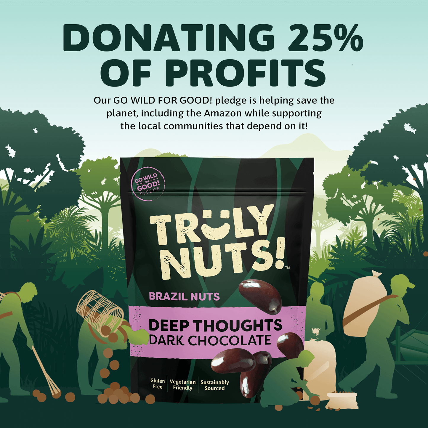 BRAZIL NUTS - Dark Chocolate