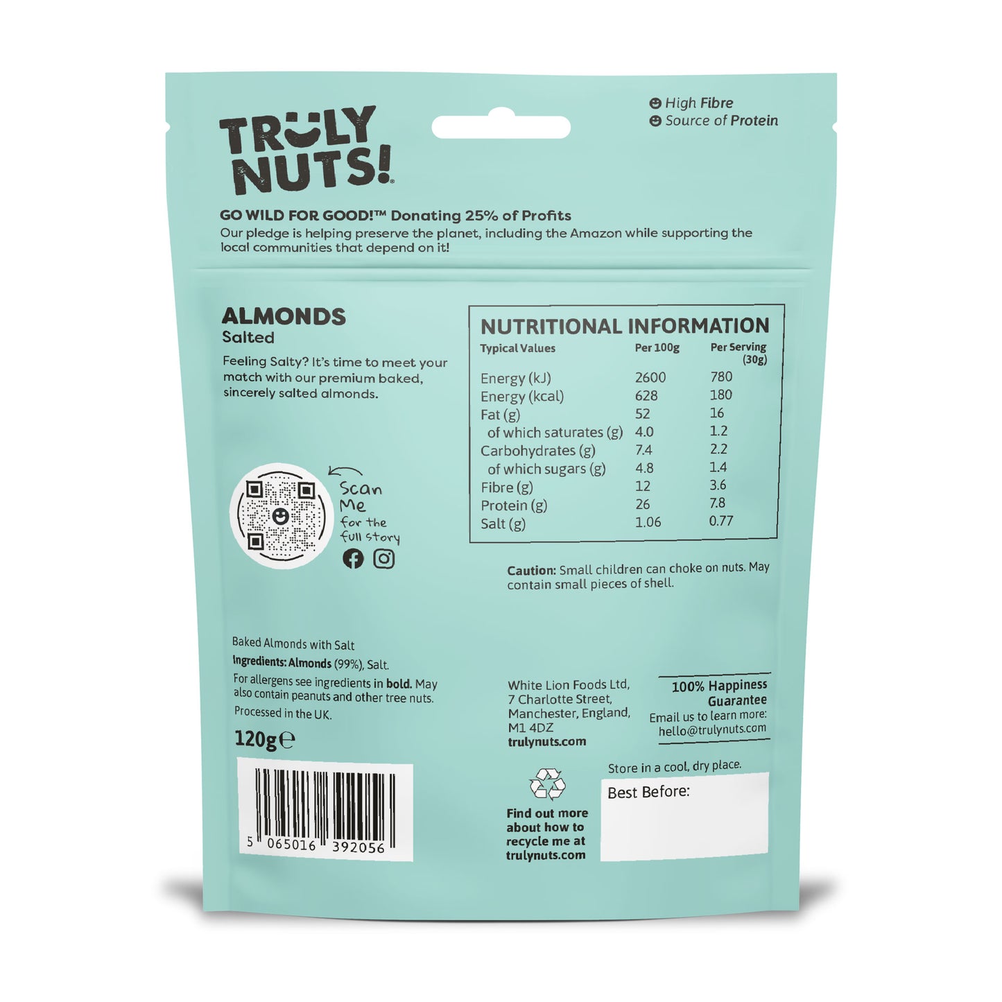 ALMONDS - Salted & Baked