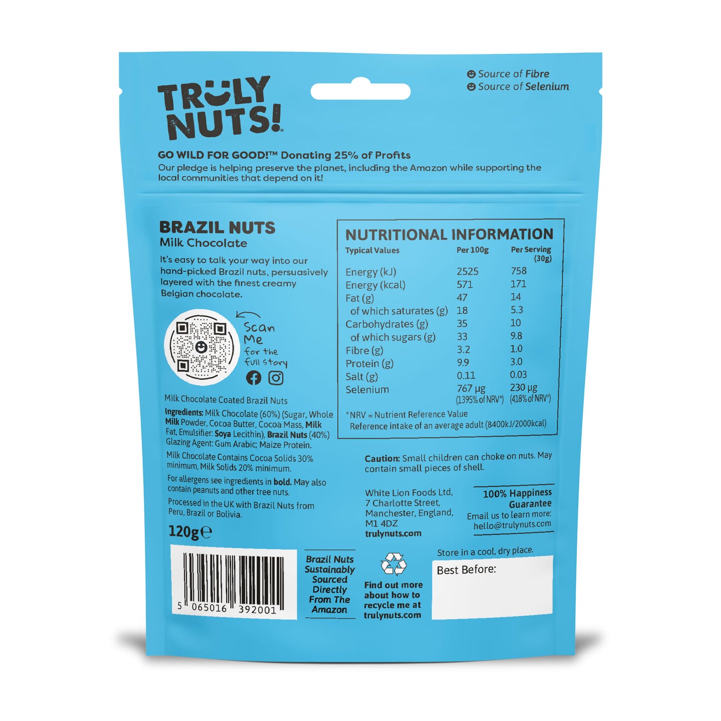 BRAZIL NUTS - Milk Chocolate