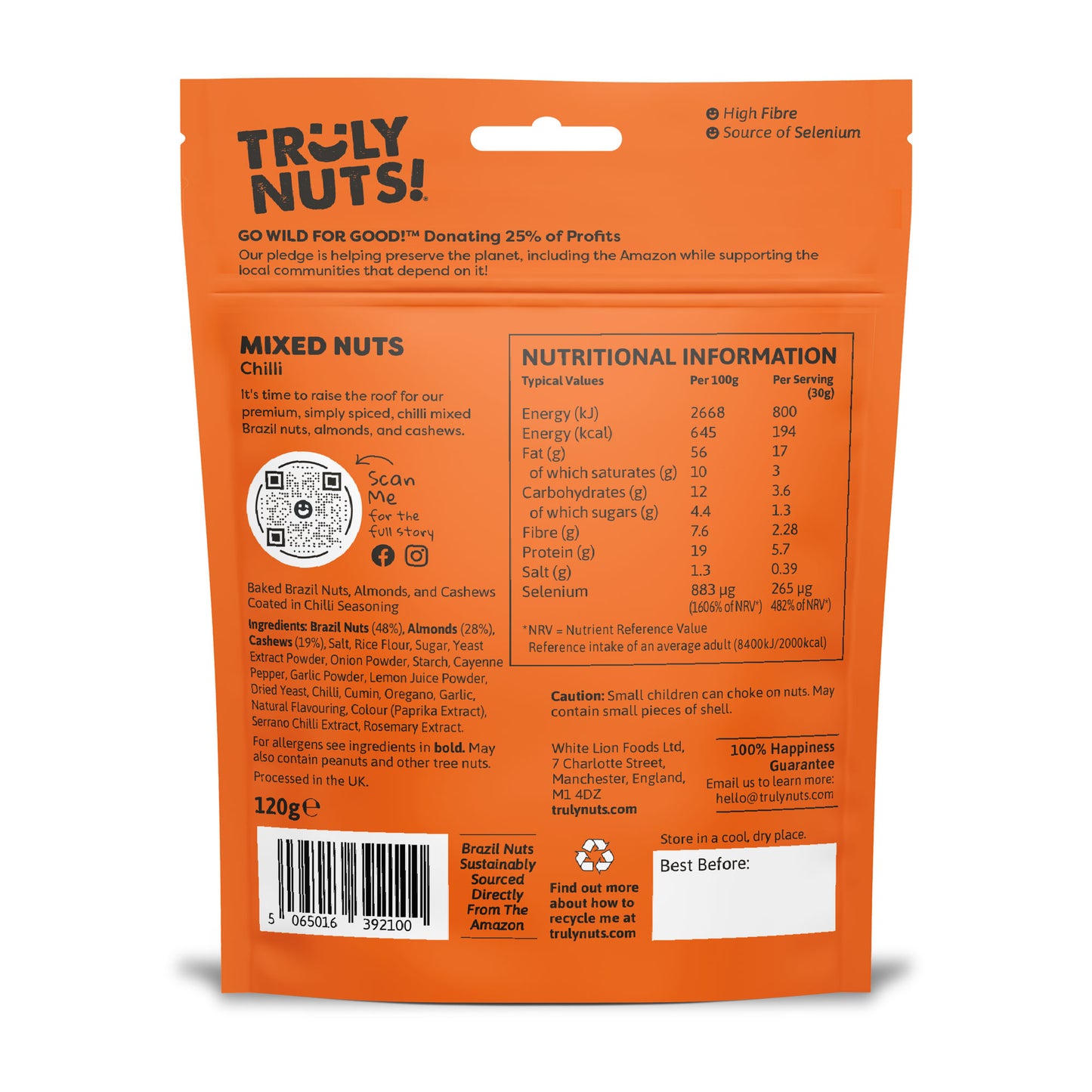 MIXED NUTS - Hot Chilli