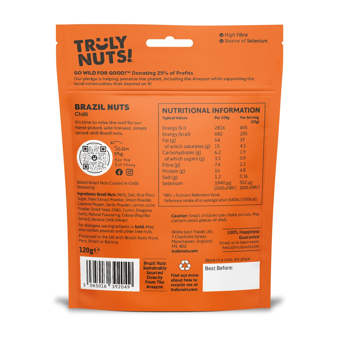 £7 VARIETY - Savoury Brazil Nuts Taster