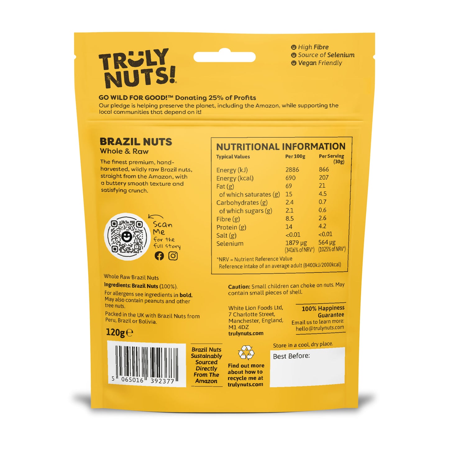 BRAZIL NUTS - Whole & Raw